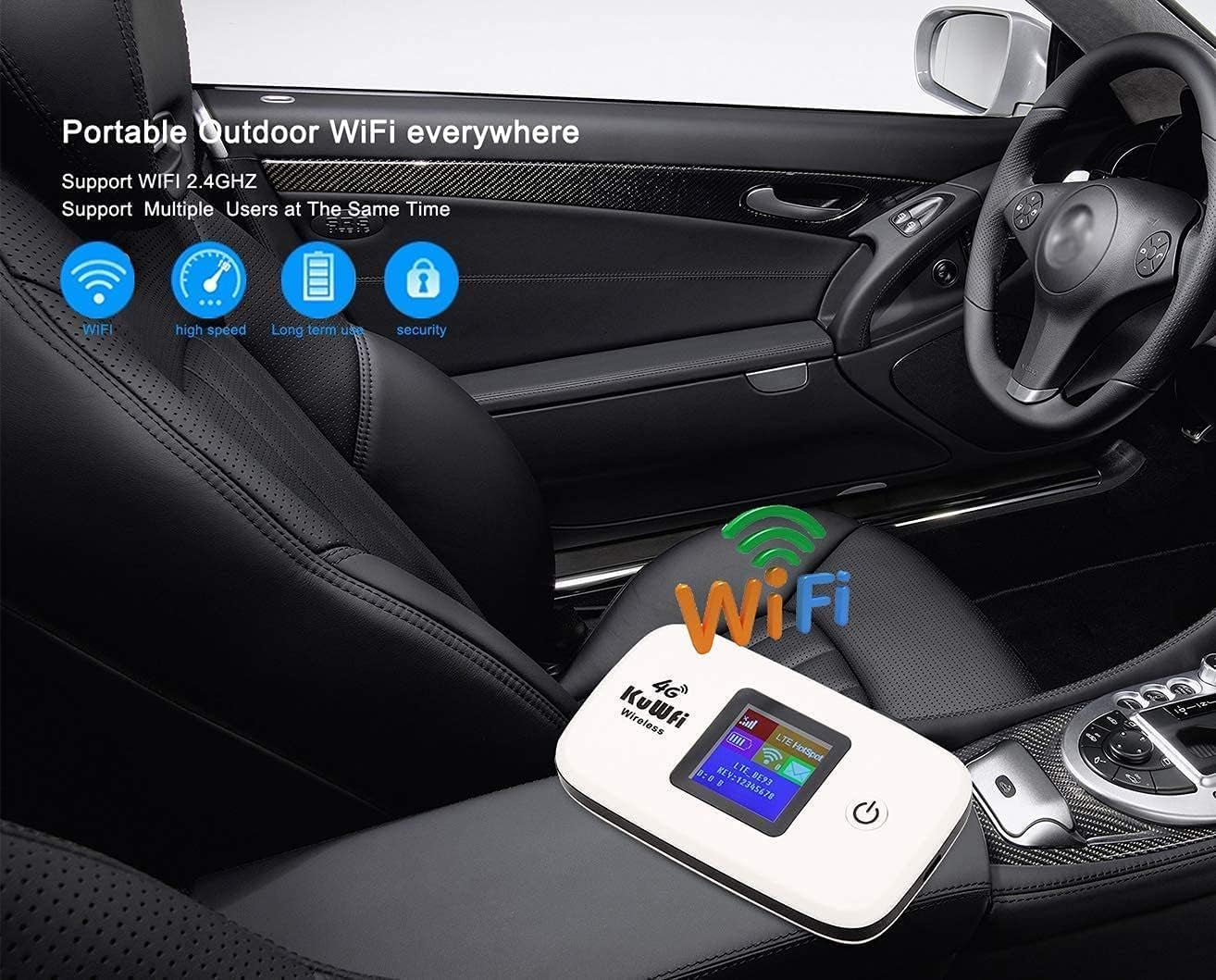 Dispositivo WIFI Router 4G Para Tener Internet Portatil Con Bateria Recargable