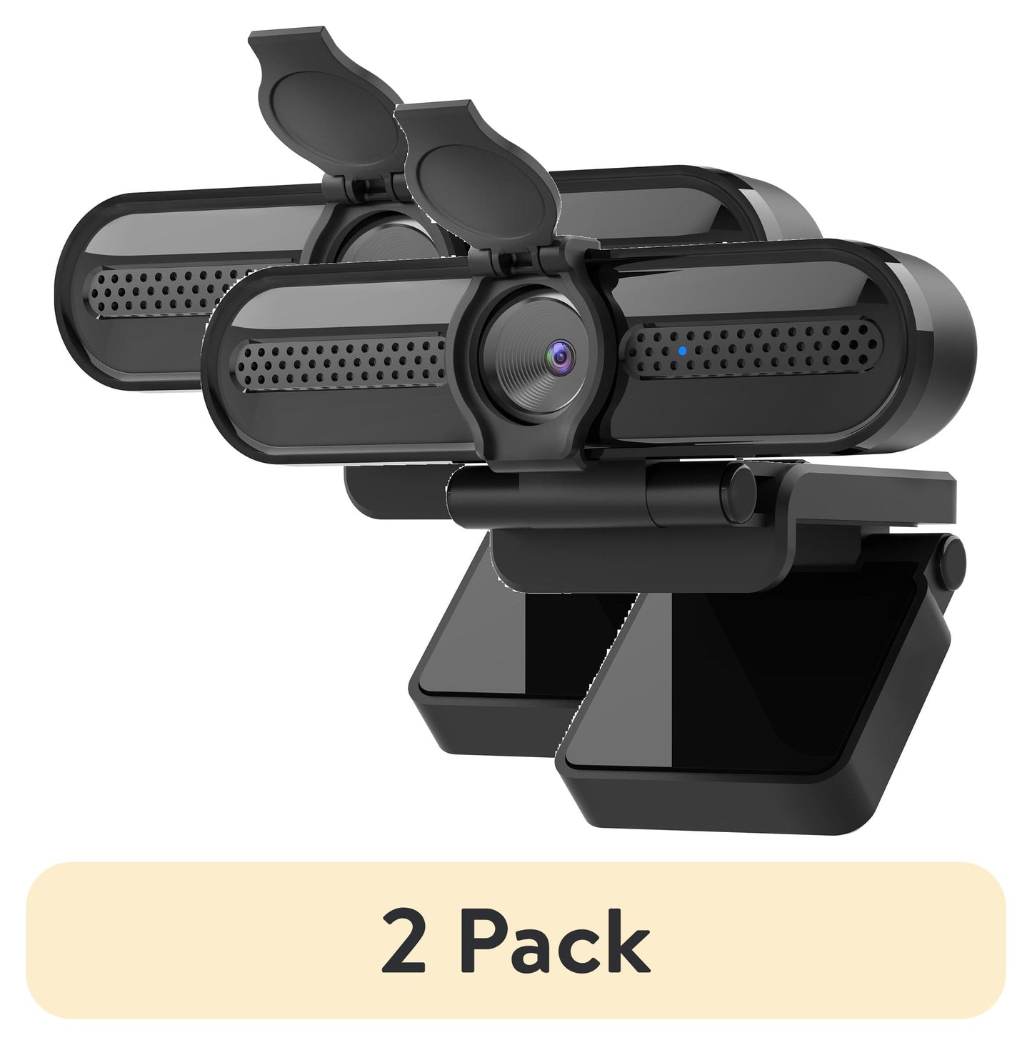 2K/1080P Webcam with 2 Microphones for Laptop Conference Streaming PC USB Web Cam Autofocus