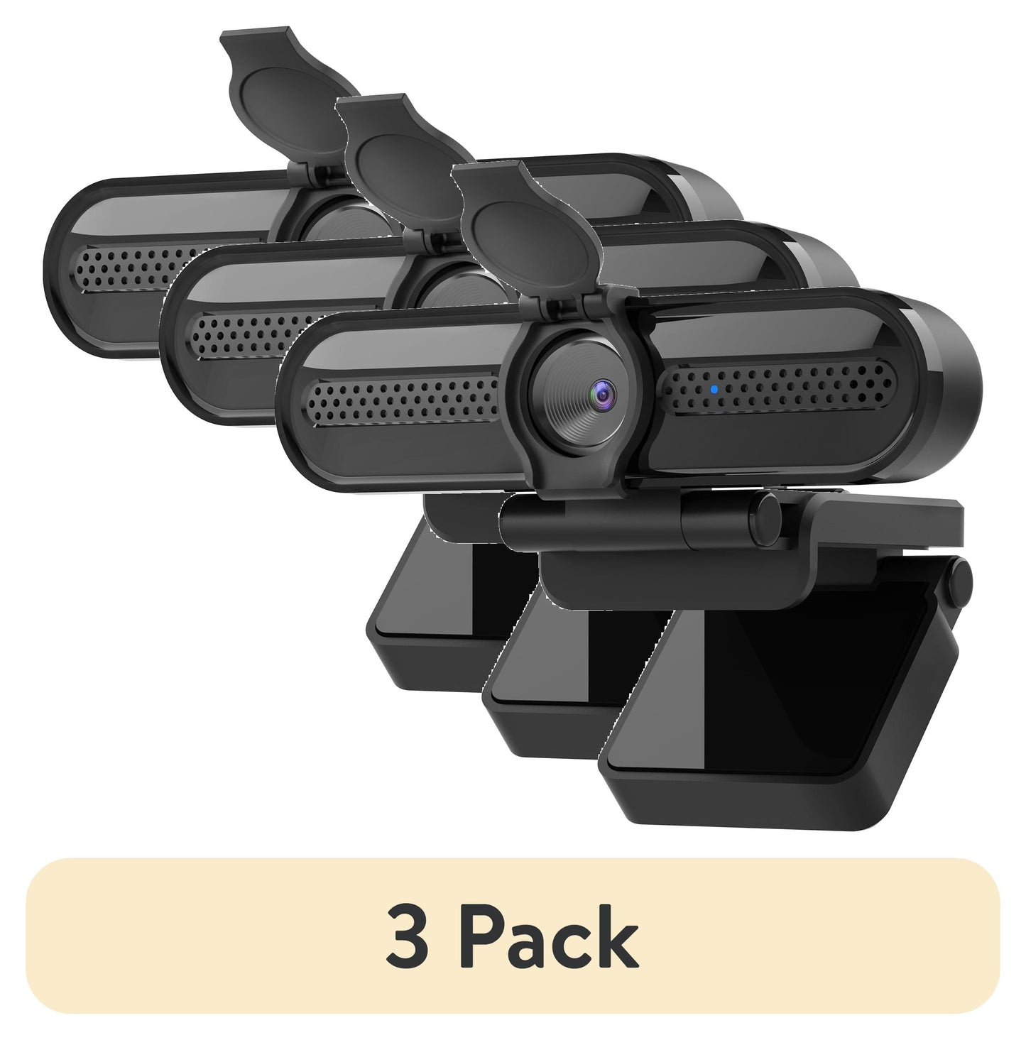 2K/1080P Webcam with 2 Microphones for Laptop Conference Streaming PC USB Web Cam Autofocus