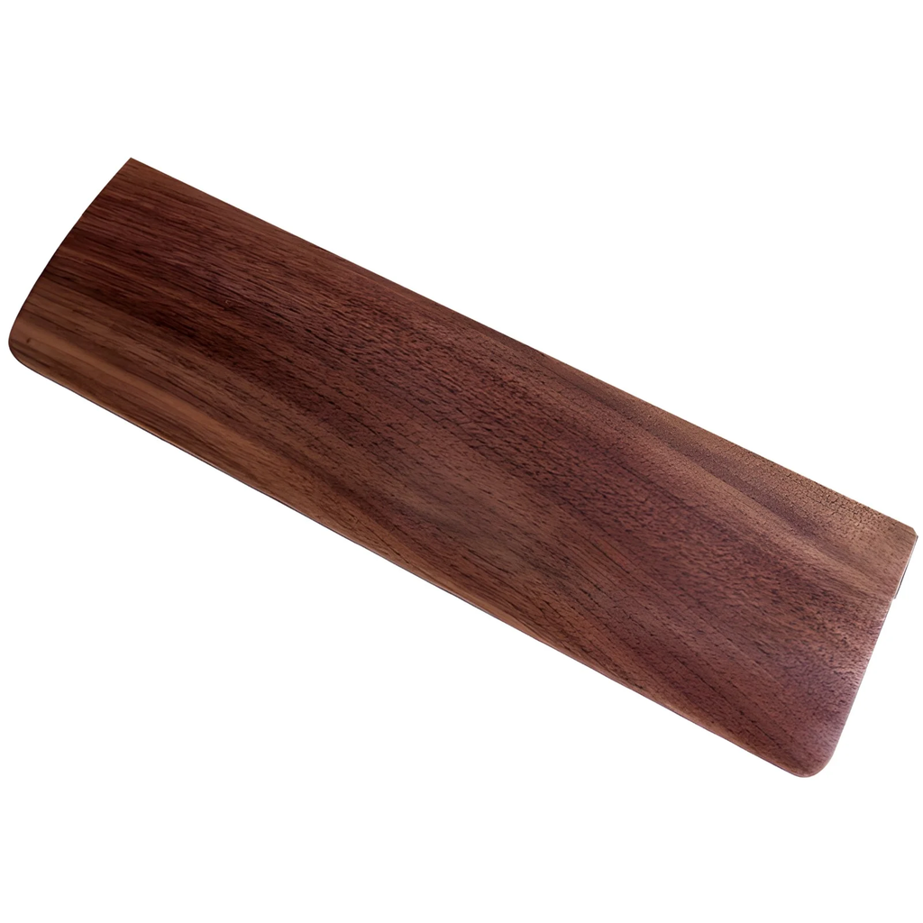 Wooden Keyboard Wrist Rest, Black Walnut Wooden Wrist Rest, 11.8 in Wrist Rest for 60% Keyboards, Comfortable Wrist Support for Typing and Gaming, Reliable and Stylish Design