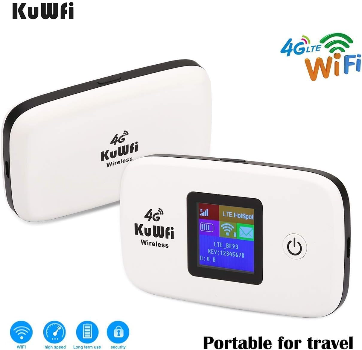 Dispositivo WIFI Router 4G Para Tener Internet Portatil Con Bateria Recargable