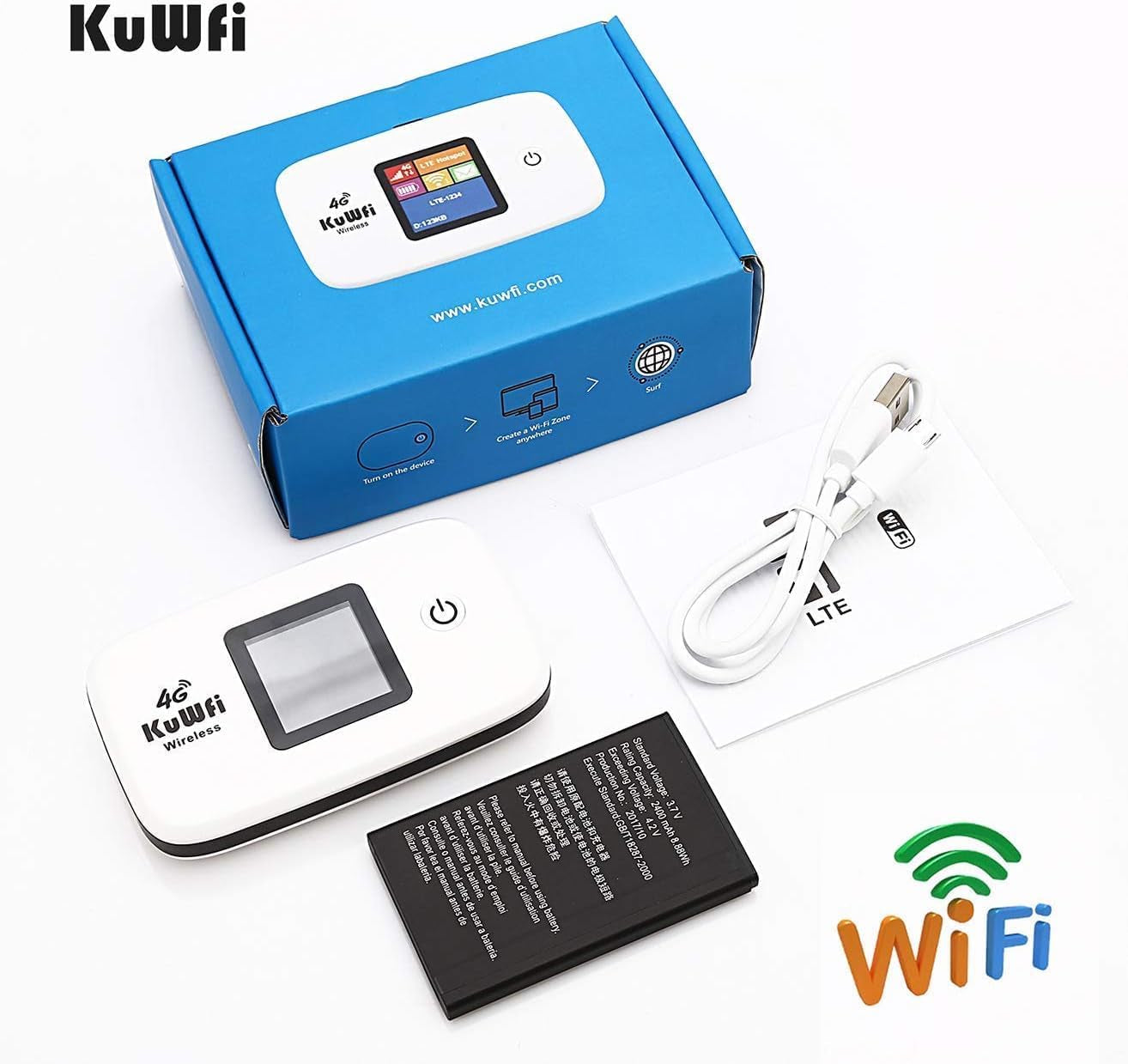 Dispositivo WIFI Router 4G Para Tener Internet Portatil Con Bateria Recargable