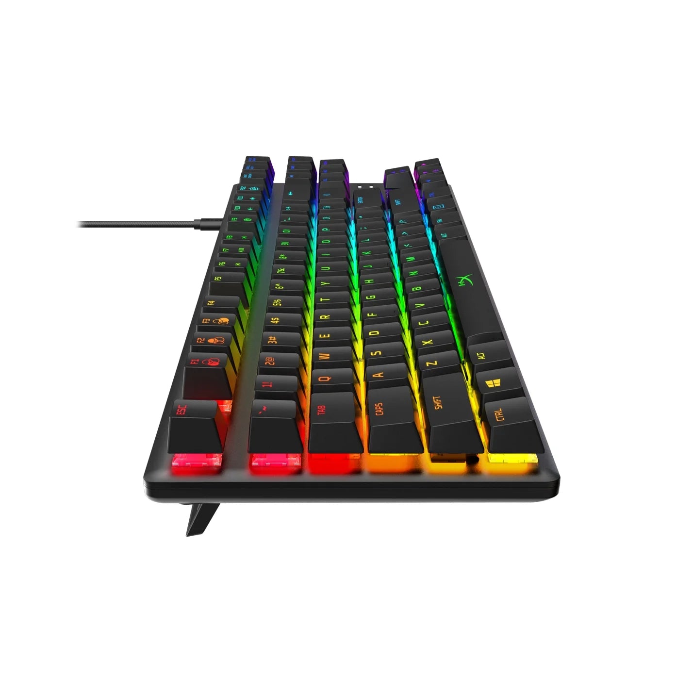 Alloy Origins Core - Tenkeyless Mechanical Gaming Keyboard, Software Controlled Light & Macro Customization, Compact Form Factor, RGB LED Backlit, Tactile  Aqua Switch