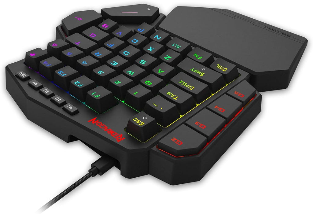Unleash Your Gaming Potential with the K585 HE Rapid Trigger One-Handed Mechanical Keyboard - Featuring Next-Gen UltraMag Switches and a Detachable Wrist Rest