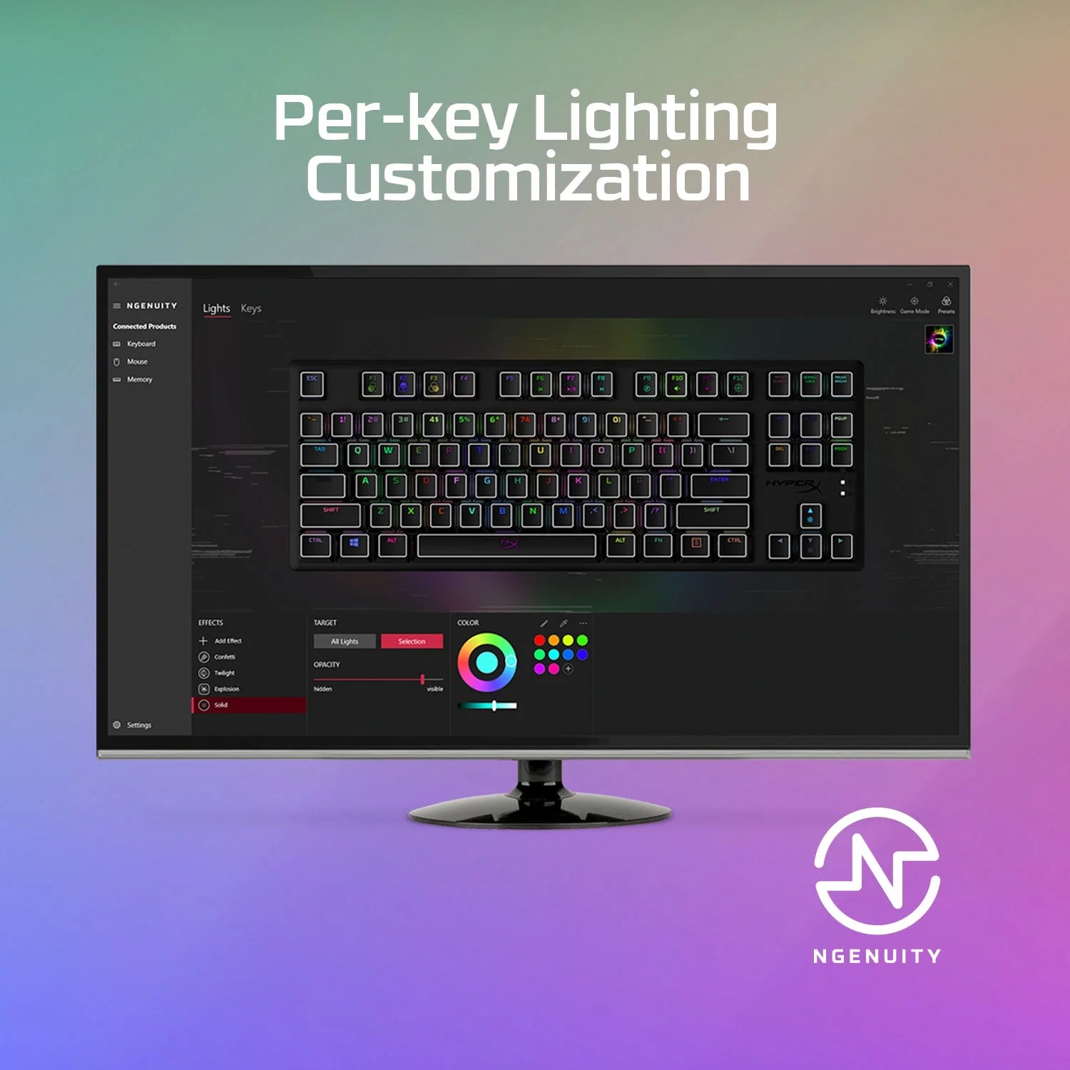 Alloy Origins Core - Tenkeyless Mechanical Gaming Keyboard, Software Controlled Light & Macro Customization, Compact Form Factor, RGB LED Backlit, Tactile  Aqua Switch
