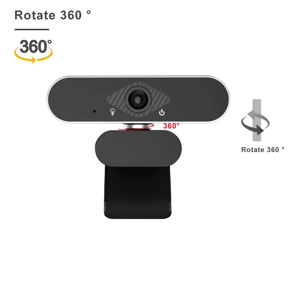 1080P Full HD USB Webcam for PC Desktop,Laptop Web Camera with Microphone LOT