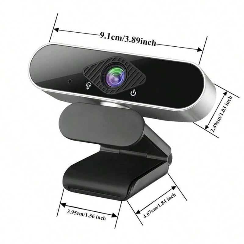 1080P Full HD USB Webcam for PC Desktop,Laptop Web Camera with Microphone LOT